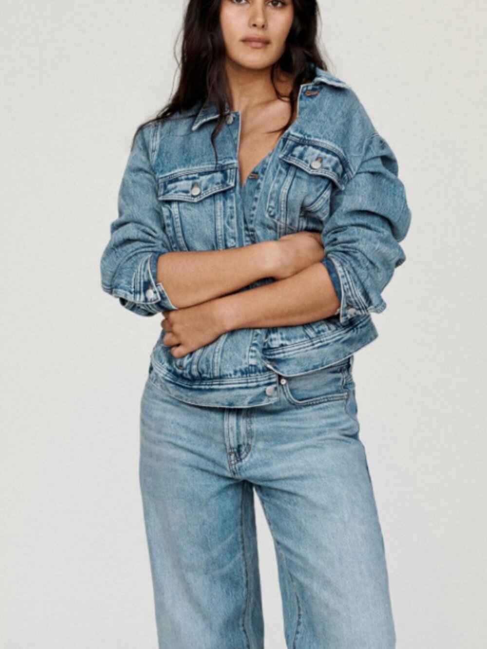 Madewell Oversized Denim Trucker Jacket
